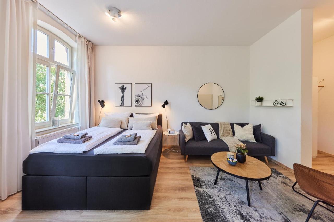 Studio3 Zentral Und Ruhig Mit Parkplatz, 5 Min Z Bali-T Und Gop, Boxspringbett Bad Oeynhausen Extérieur photo
