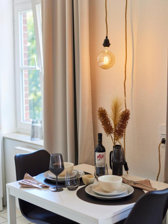 Studio3 Zentral Und Ruhig Mit Parkplatz, 5 Min Z Bali-T Und Gop, Boxspringbett Bad Oeynhausen Extérieur photo